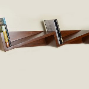 Zig Zag Irregular Bookshelf
