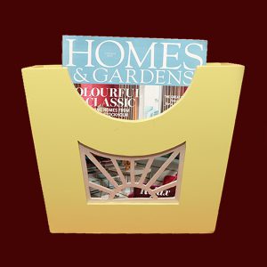 Yellow Magazine Stand